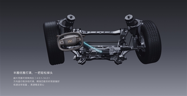 底盘硬件百万级、全线控四轮转向上车!智己LS8预售45分钟小订破万台